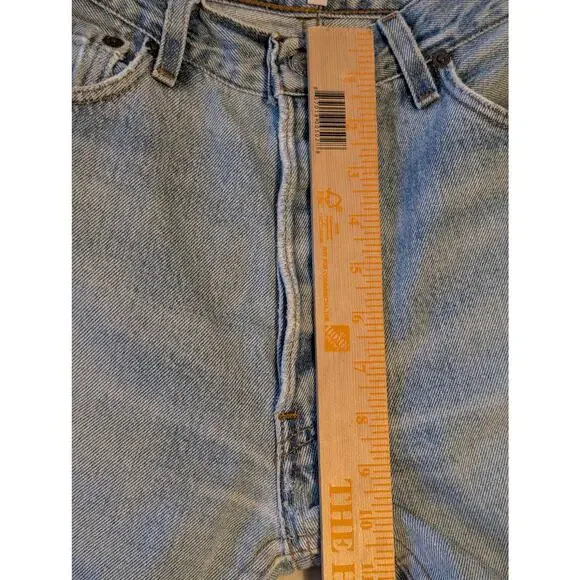 RE/DONE Levi's High Rise Ankle Crop (HRAC) Reconstructed Jeans - 25 - Picture 9 of 16